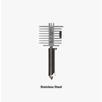 Bambu Lab A1 Hotend with Stainless steel nozzle 0.2mm